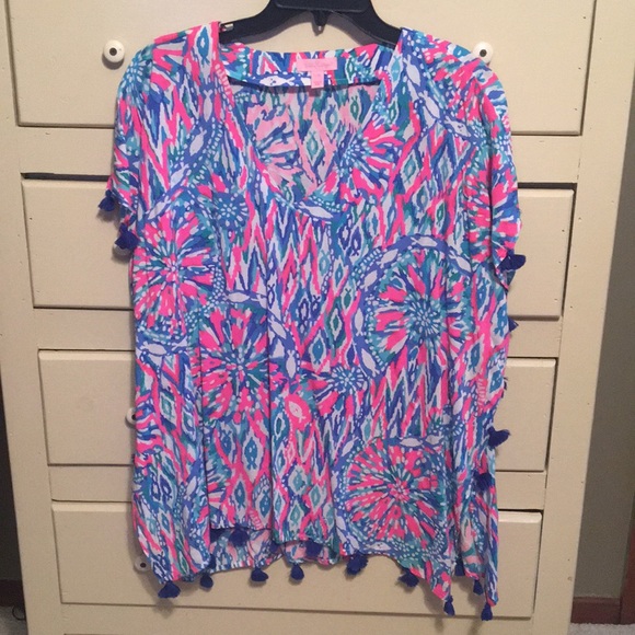 Lilly Pulitzer Tops - Lilly Pulitzer Caftan top